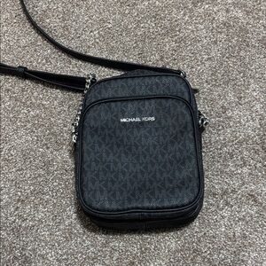 Michael Kors Black Messenger Bag